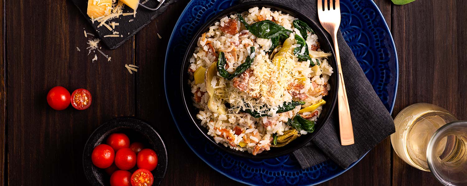 Arroz Alfredo Cremoso