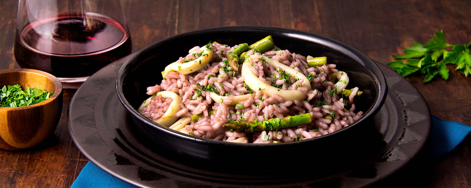 Risotto Al Vino Tinto